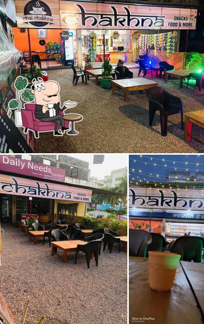 The interior of CHAI CHAKHNA