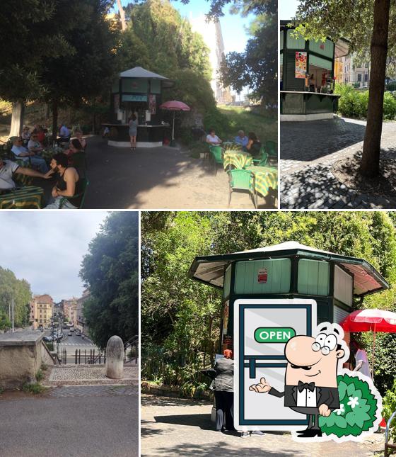 Puoi goderti l'aria fresca dal dehors di Chiosco di Nunzia al Colle Oppio