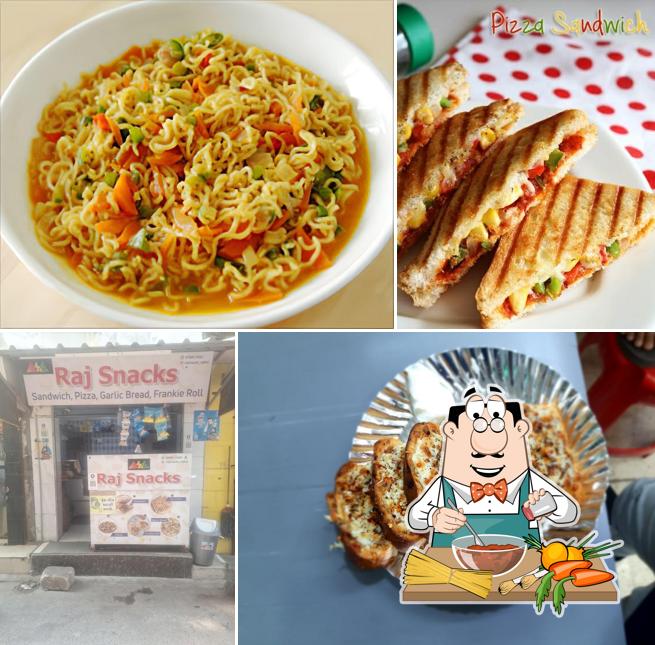 Spaghetti bolognese at RAJ SNACKS