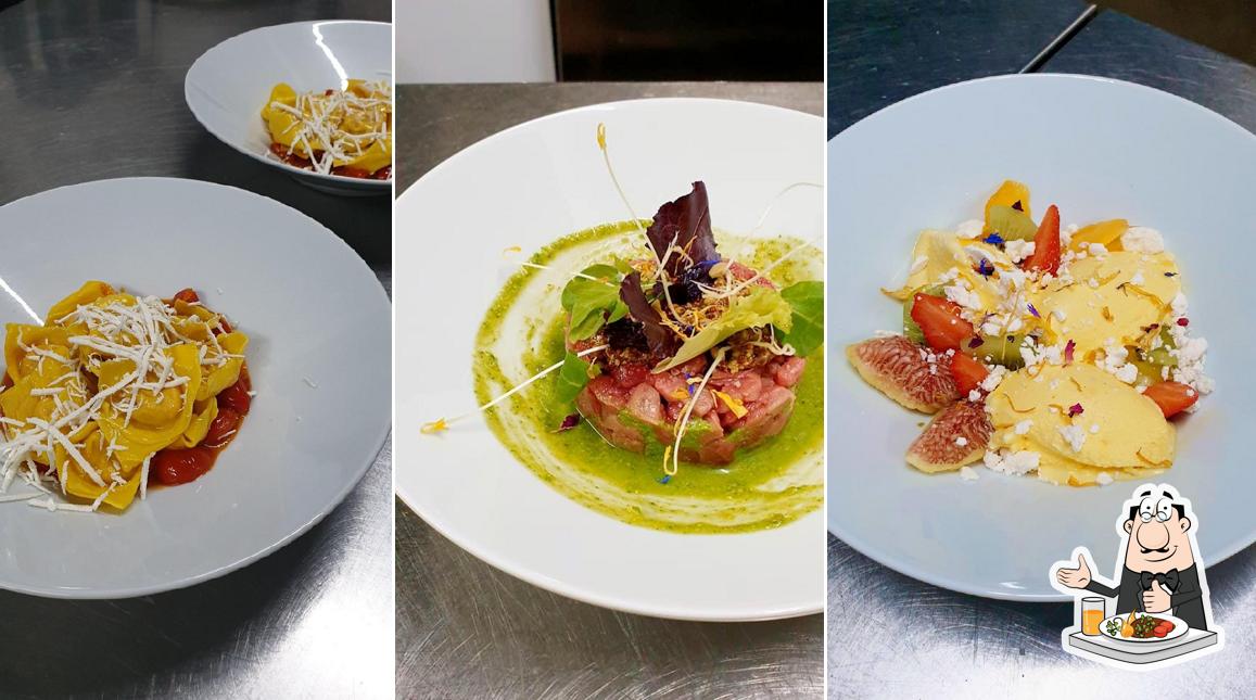 Platti al TAMBURO BATTENTE osteria Marchigiana