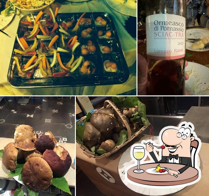 Cibo al Trattoria I Fìi de