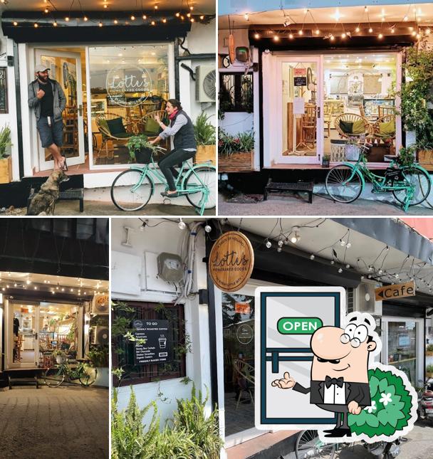 The exterior of Lotte's Homebaked Goods & Cafe / roastery cafe / bakery cafe