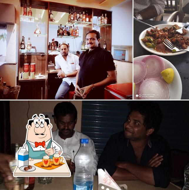 Enjoy a beverage at Gayatri Lodge and Restaurant