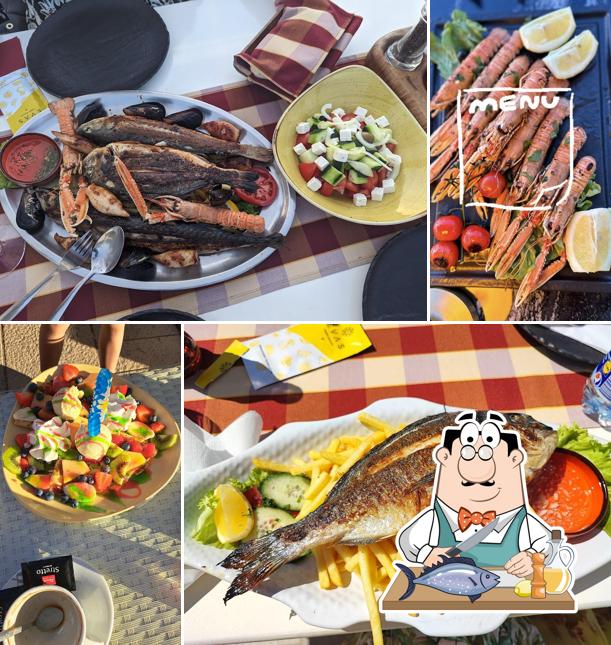 Salmone grigliato al Panorama restaurant & lounge bar