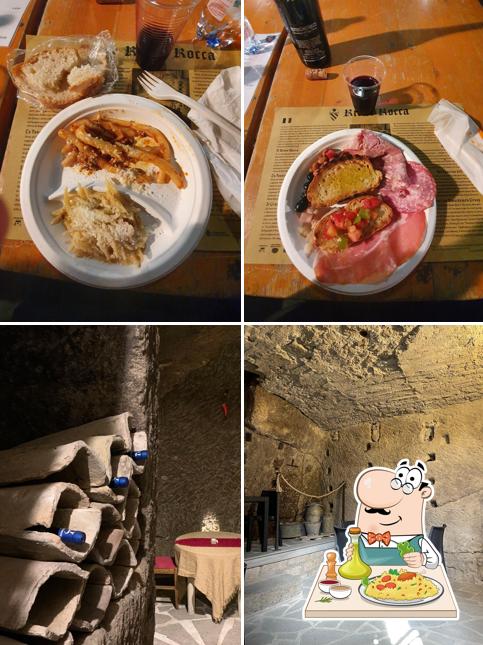 La cibo e interni del ristorante