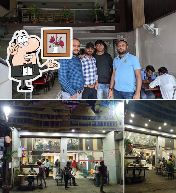 The interior of Shree Rajaram Dhaba