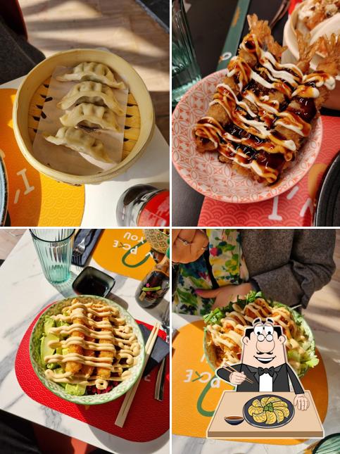 Gyoza al La Pokeria