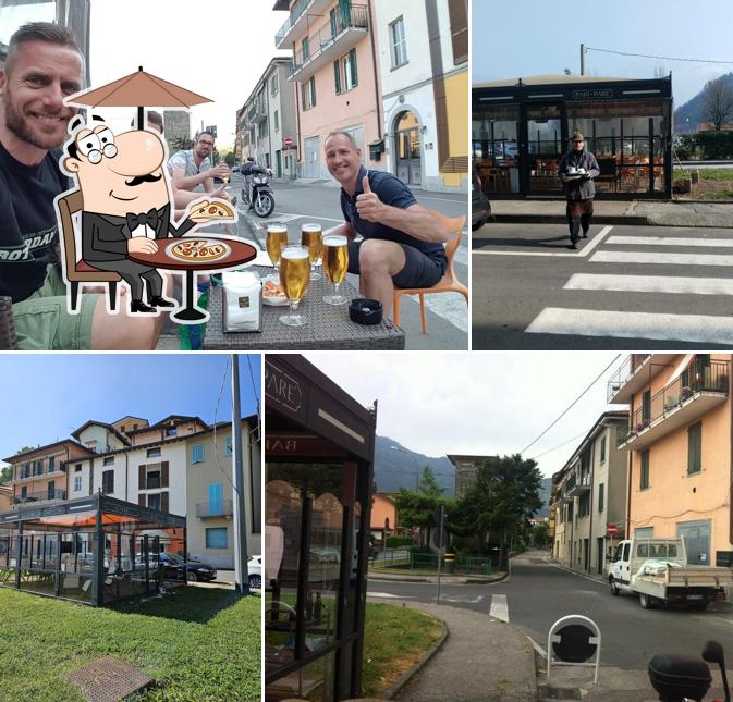 Gli esterni di Caffè Parì Parè