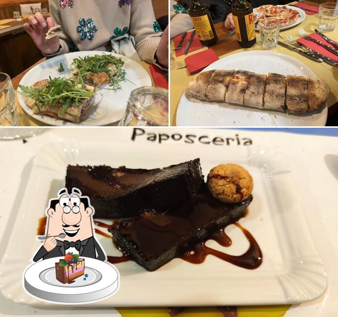 Torta al cioccolato al Pizzeria Il Vascello