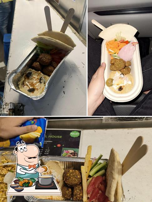 Falafel at Falafel house