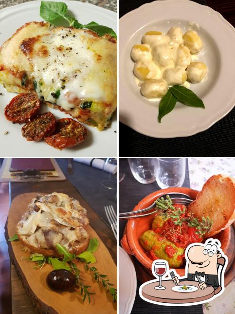 Platti al Antica Trattoria Del Ragno