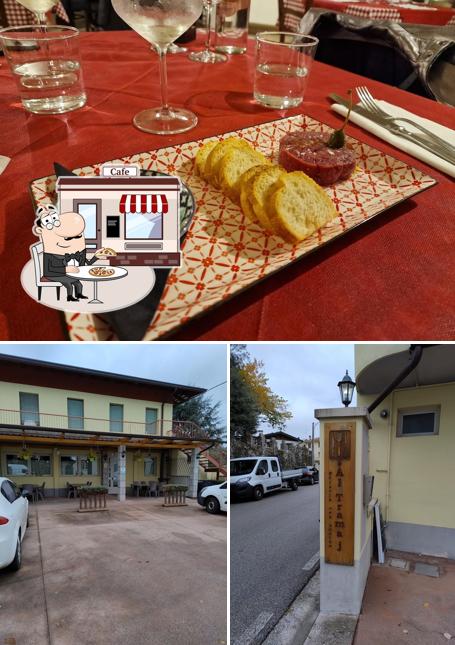 Tra le diverse cose da Al Tramaj si possono trovare la esterno e cibo