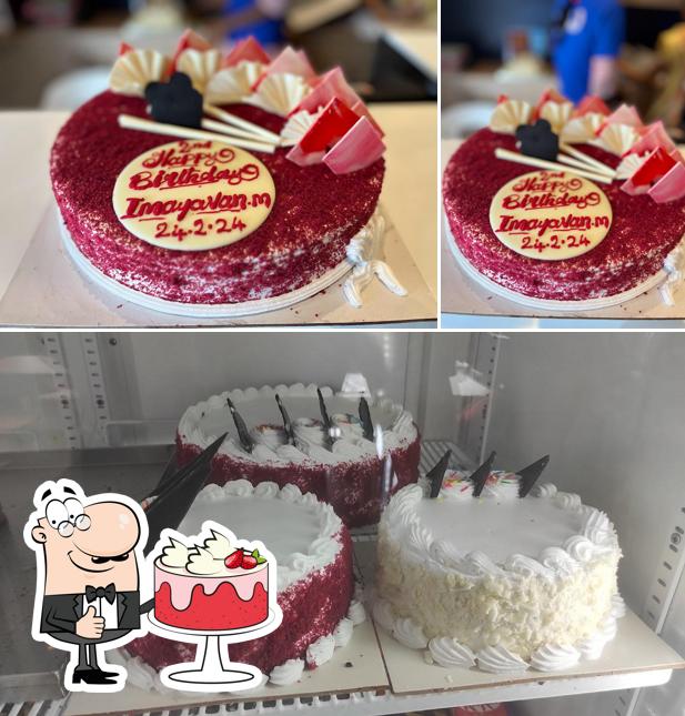 Red velvet cake at Ganesa Bakery Sweets And Snacks