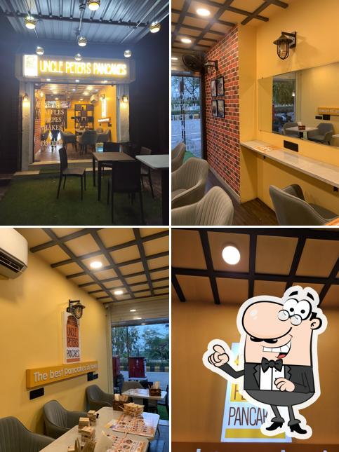 The interior of Uncle Peter's Pancakes