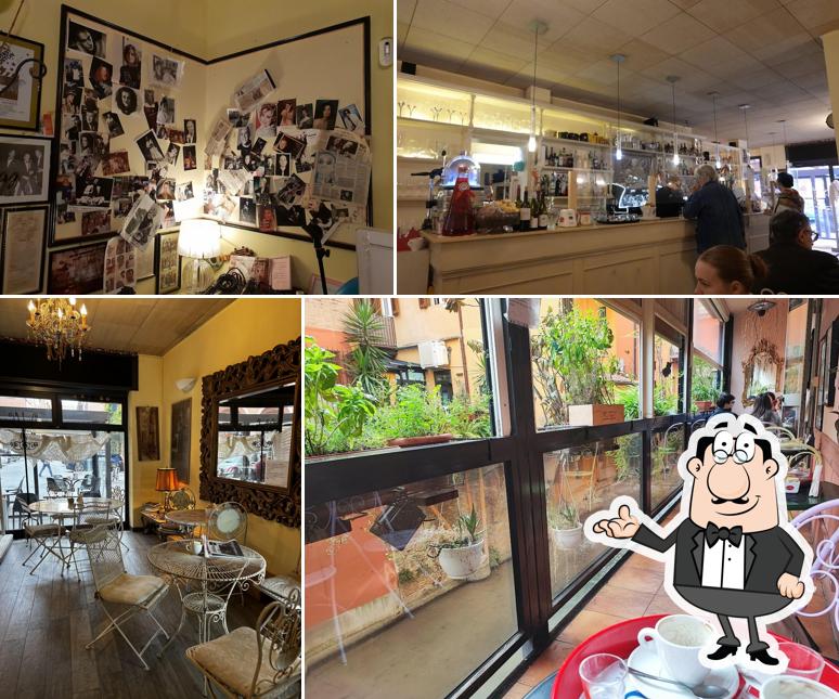 Gli interni di Opera Caffè e Tulipani