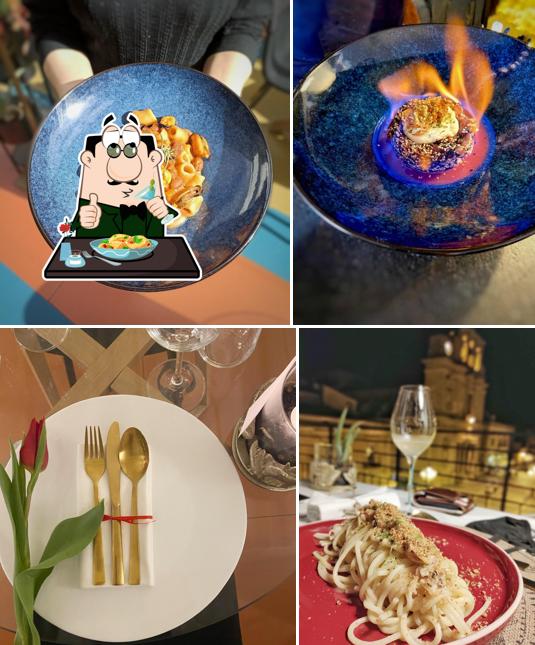 Maccheroni al formaggio al Frida Rooftop Bar