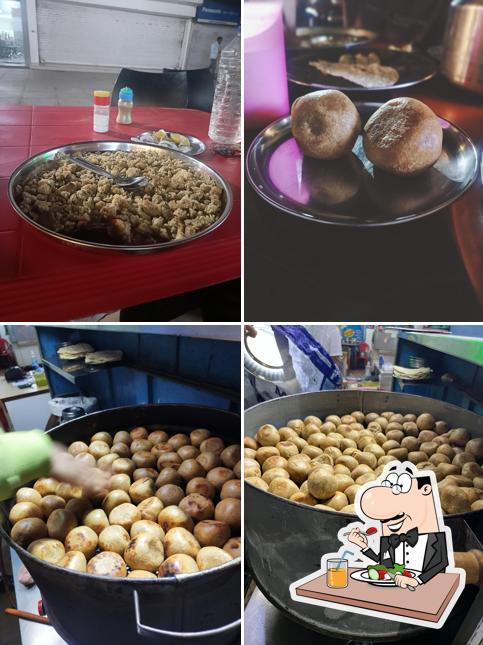 Food at Mewad Dalbati