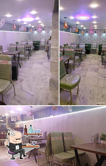 The interior of wali's biryani and barbecue