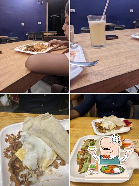 Food at Shawarma Shack