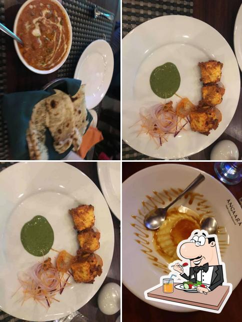 Food at Angaara Restaurant Ooty