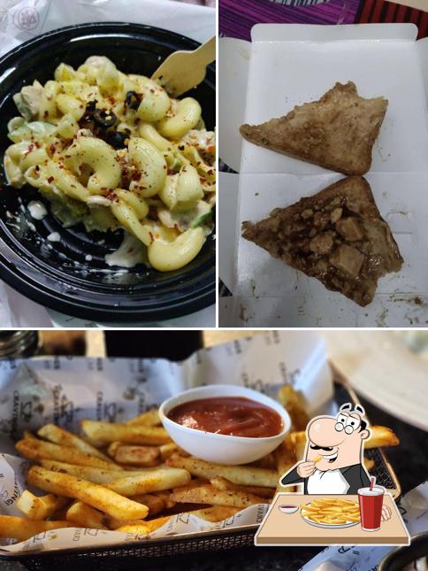French fries at Cravings Cafe