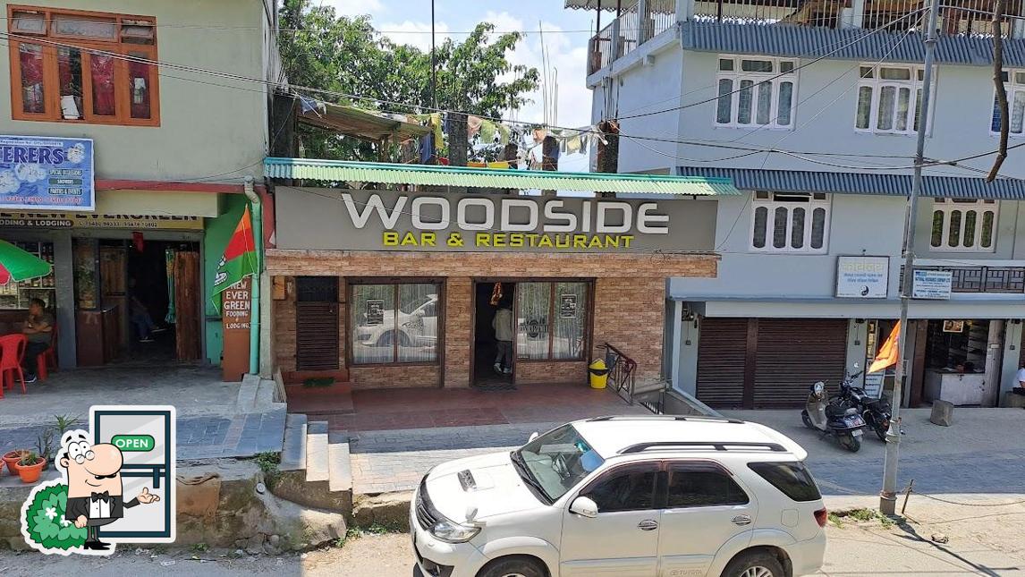 The exterior of WOODSIDE BAR & RESTAURENT