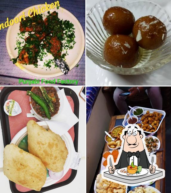 Food at Punjabi Food Factory