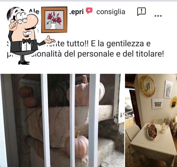 Gli interni di Ristorante al giardino