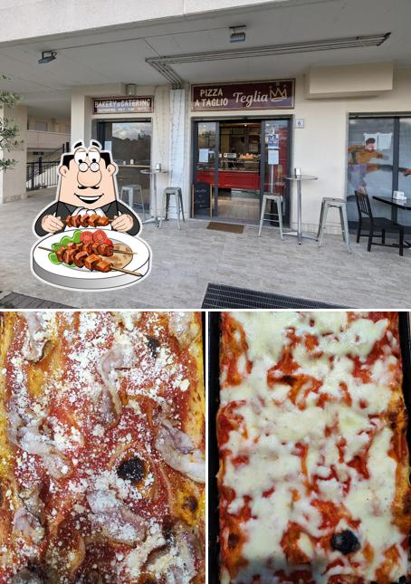 Questa è la immagine che raffigura la cibo e interni di Teglia Rè