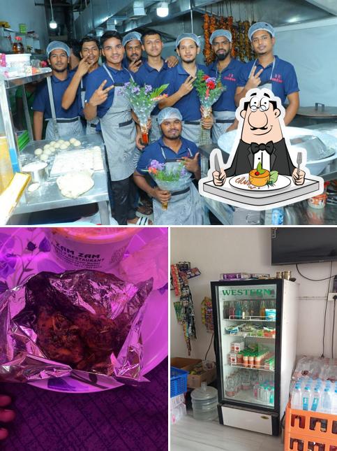 The restaurant's food and beverage