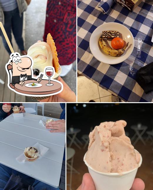 Cibo al Gelateria Biancolatte