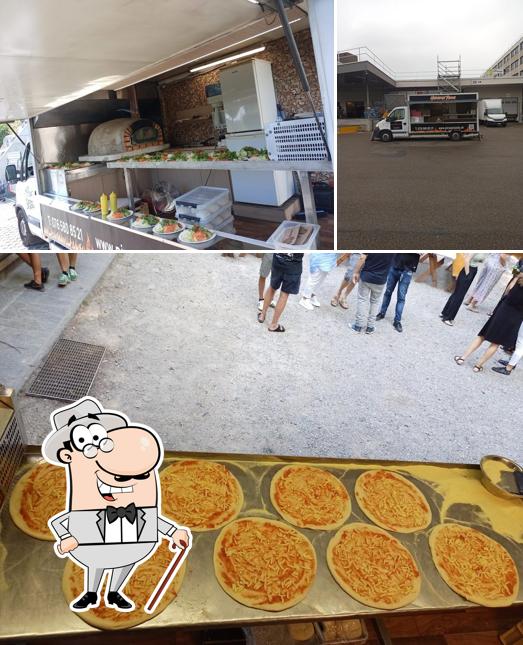 Gli esterni di Party Service Foodtruck Holzofen Pizzamobil Pizza Piccolo