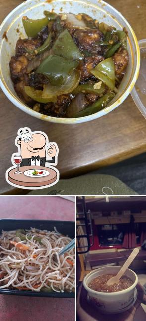 Food at SK's Ailla Restaurant