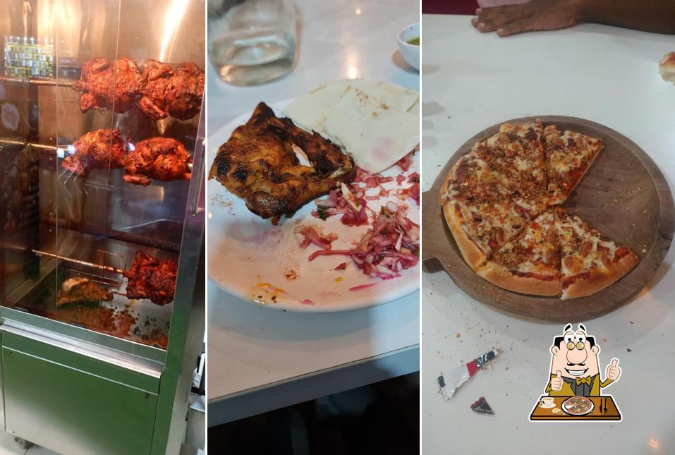 Pick pizza at Terrace Cafe