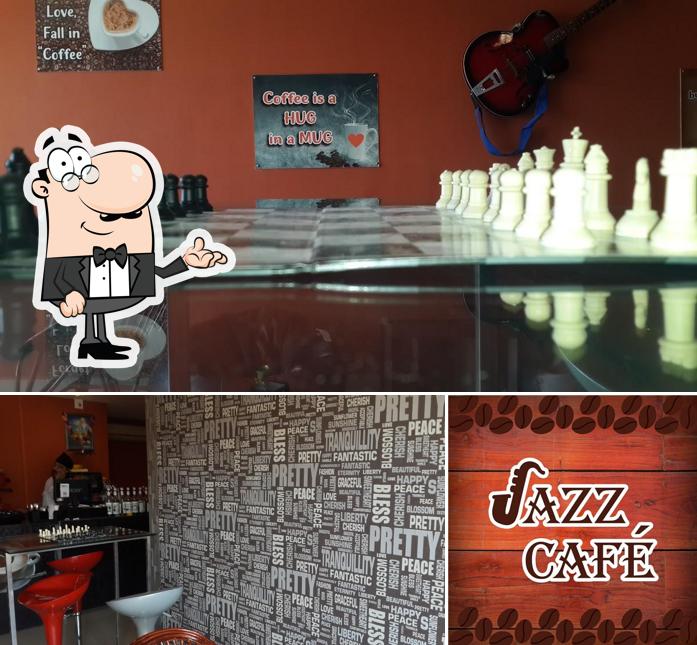 The interior of Jazz cafe