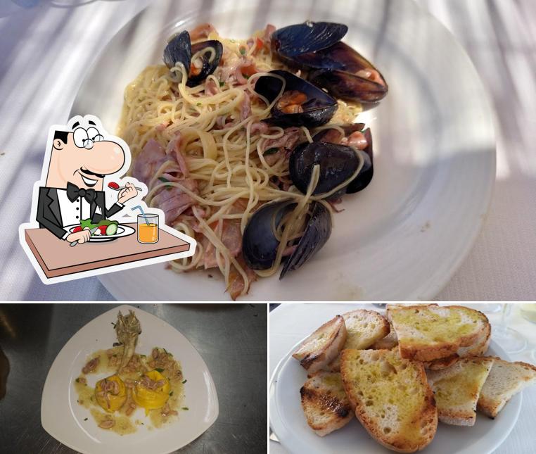 Cibo al Ristorante Lido L'Arcobaleno