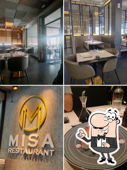 Gli interni di Misa Restaurant Conegliano