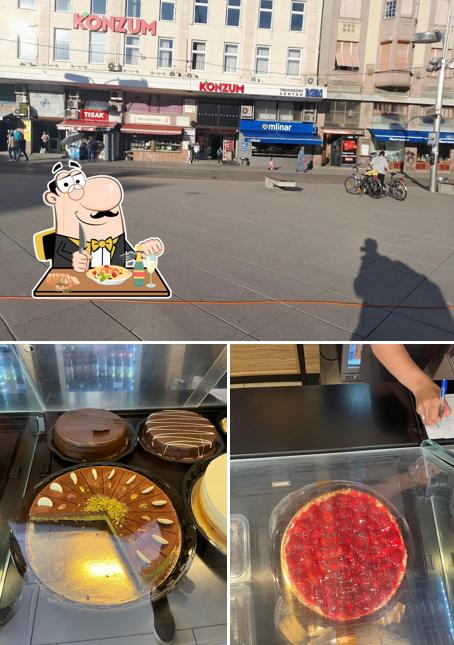 Questa è la immagine che mostra la cibo e esterno di Mlinar