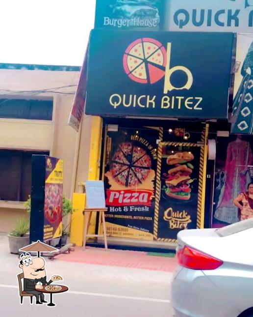 The exterior of QUICK BITEZ