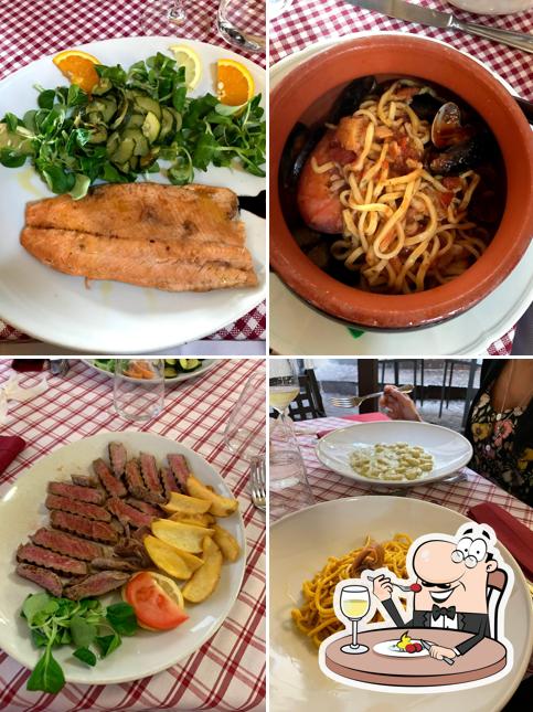 Cibo al Trattoria al Vicolo