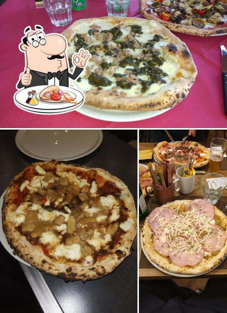 Prenditi tra le svariate varianti di pizza