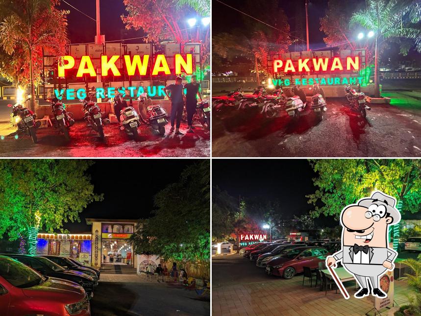 Enjoy the view outside Pakwan Food Tradition Veg Restaurant