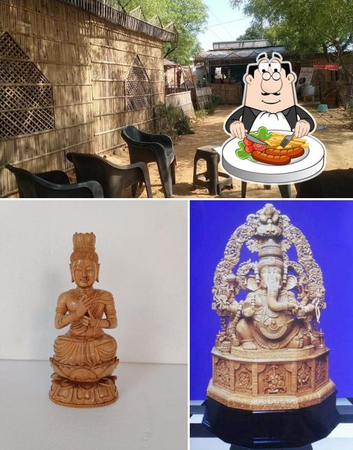 Among different things one can find food and interior at Ridhi Sidhi Restorent