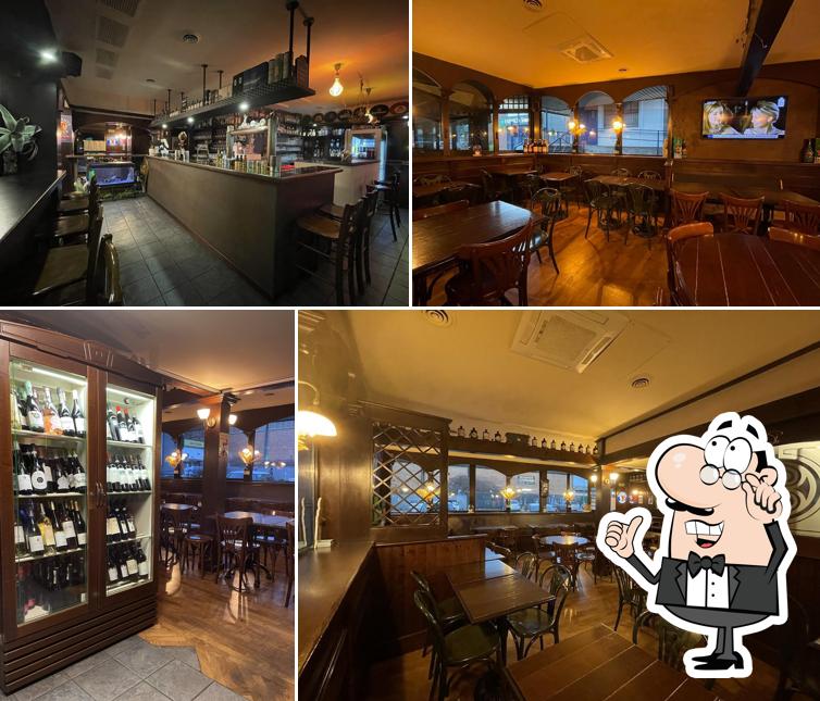 Gli interni di Steak House American Pub