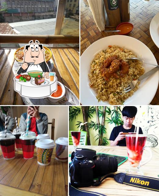 Hot and sour soup at BAMBUSA EXPRESS