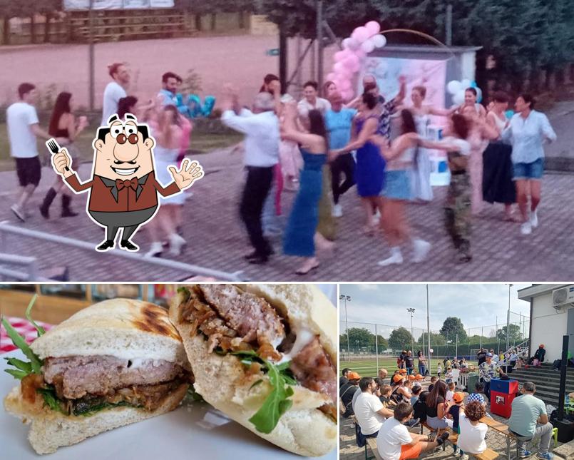 Panino con maiale stirato al BAR SPORTS MADONE