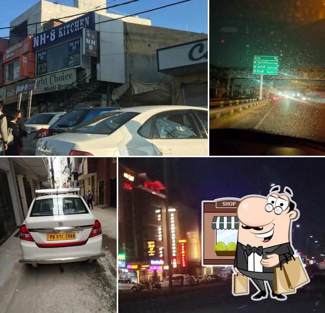 Check out how NH 8 Kitchen looks outside