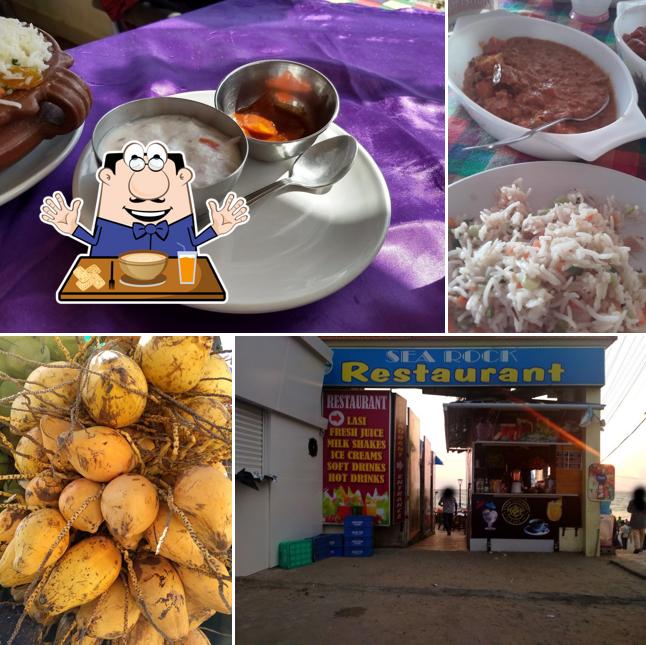Clam chowder at Sea rock Restaurant