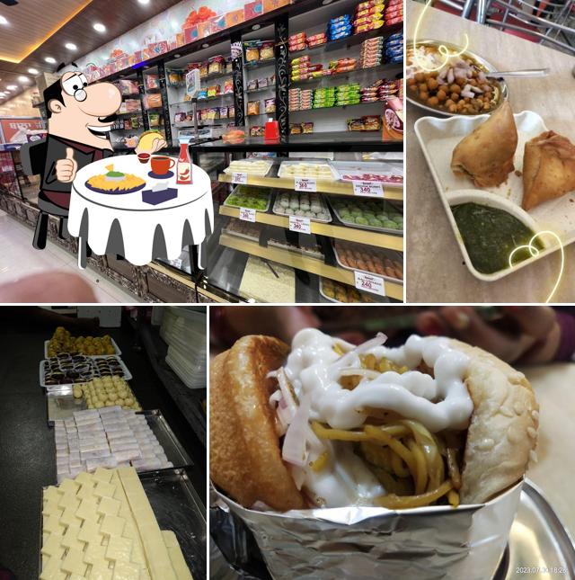 Cheese plate at Balaji Sweet Shop