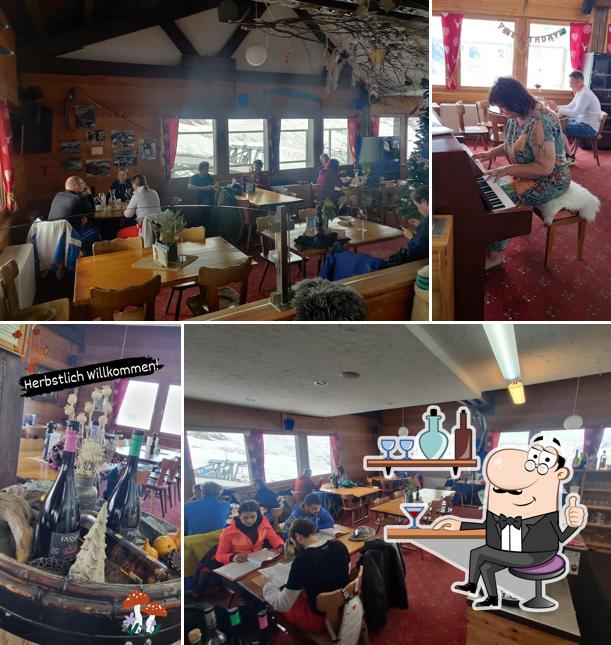 Dai un'occhiata agli interni di Bergrestaurant Felskinn